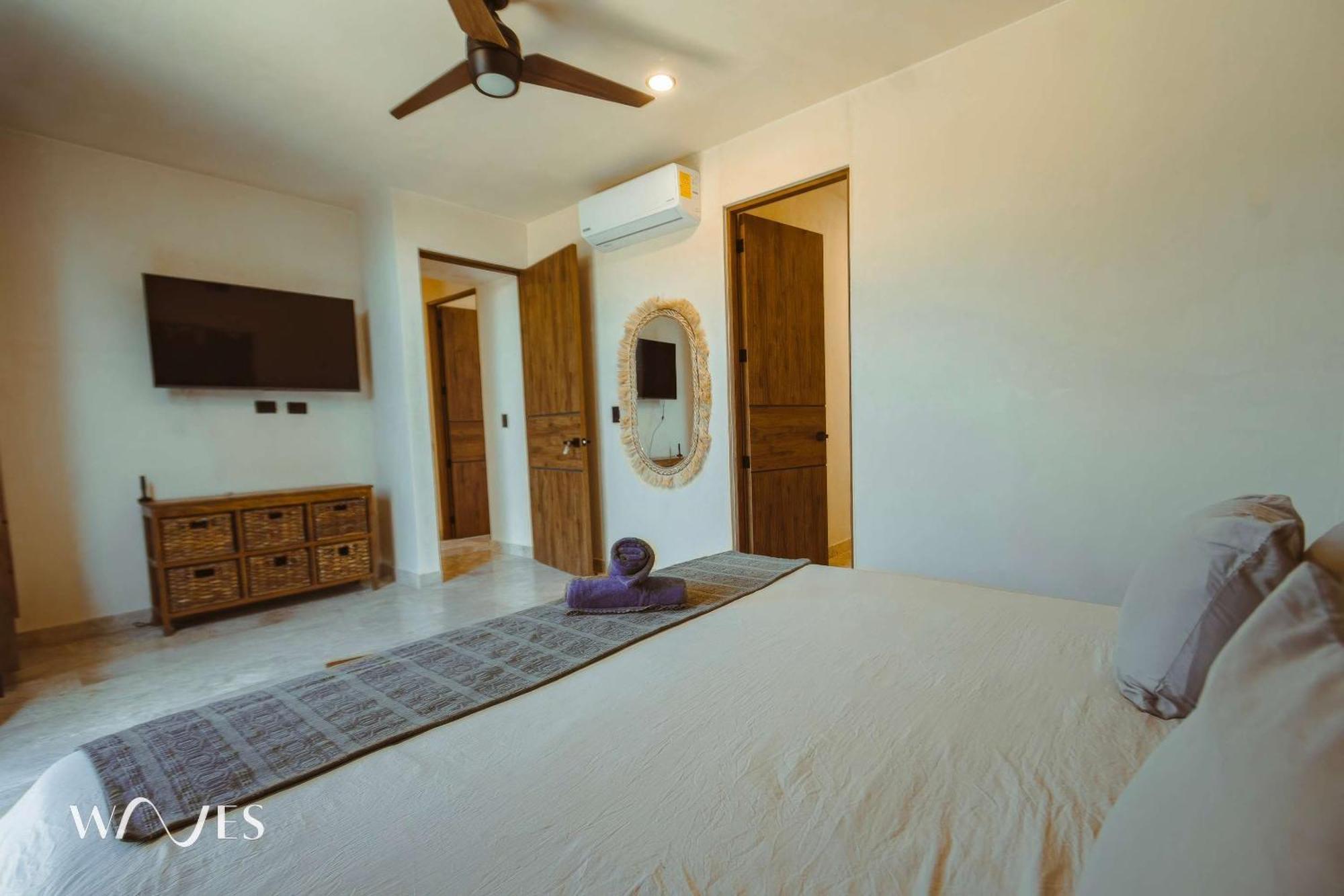 Spacious Modern 3br In Gated Community With Pool View At Chaan Ha By Waves Apartment Tulum