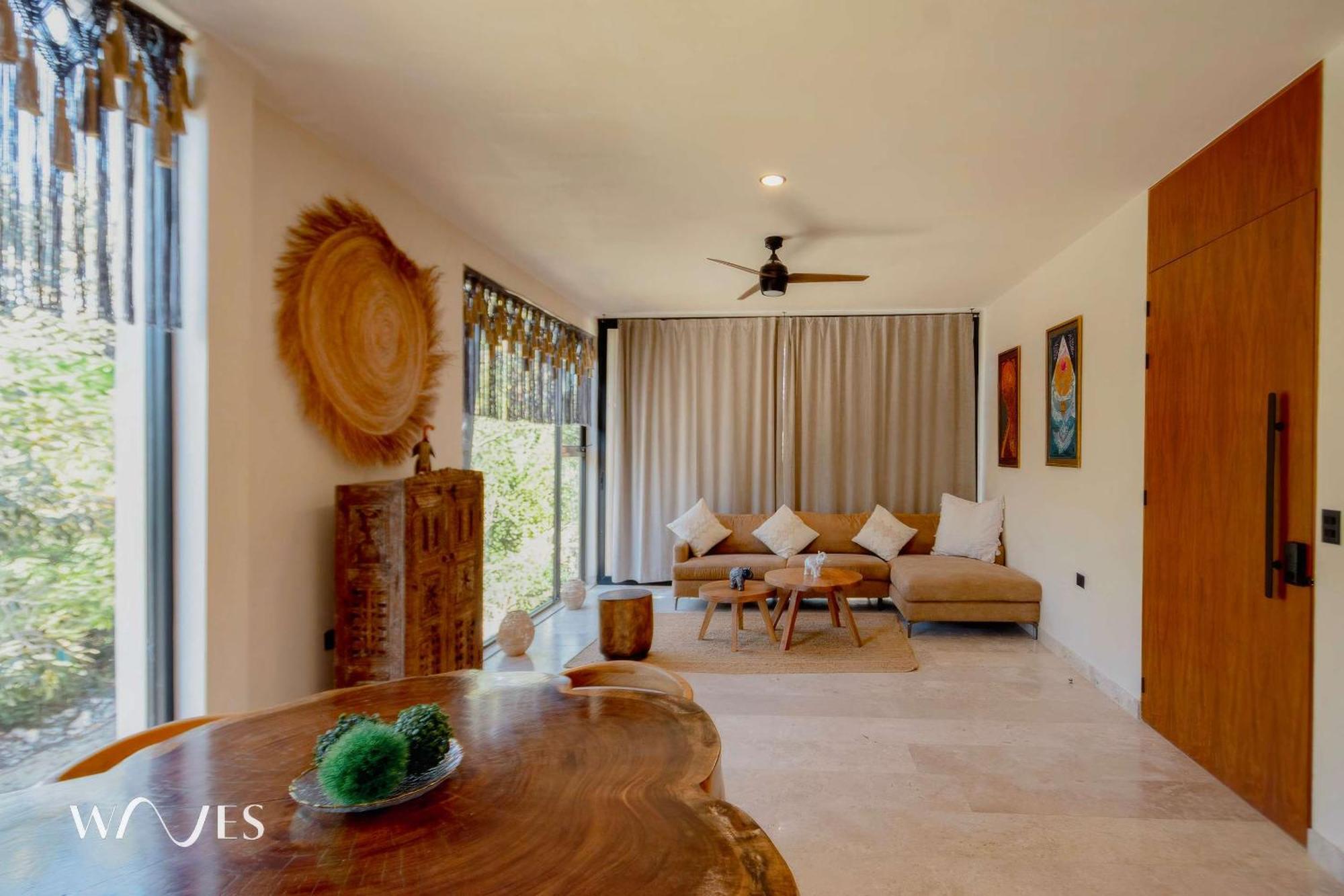 Spacious Modern 3br In Gated Community With Pool View At Chaan Ha By Waves Tulum